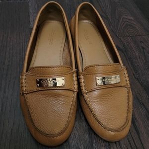 Coach leather loafer